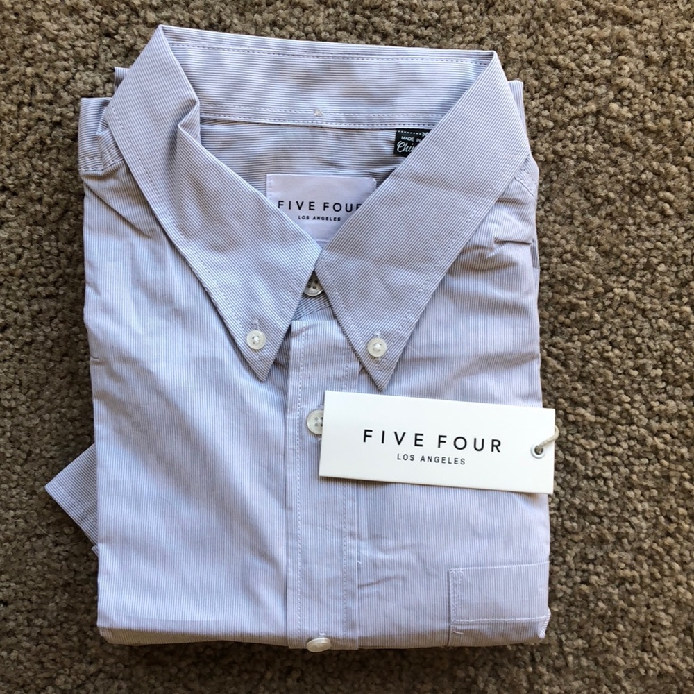 | Five Four Men’s button up T-shirt |